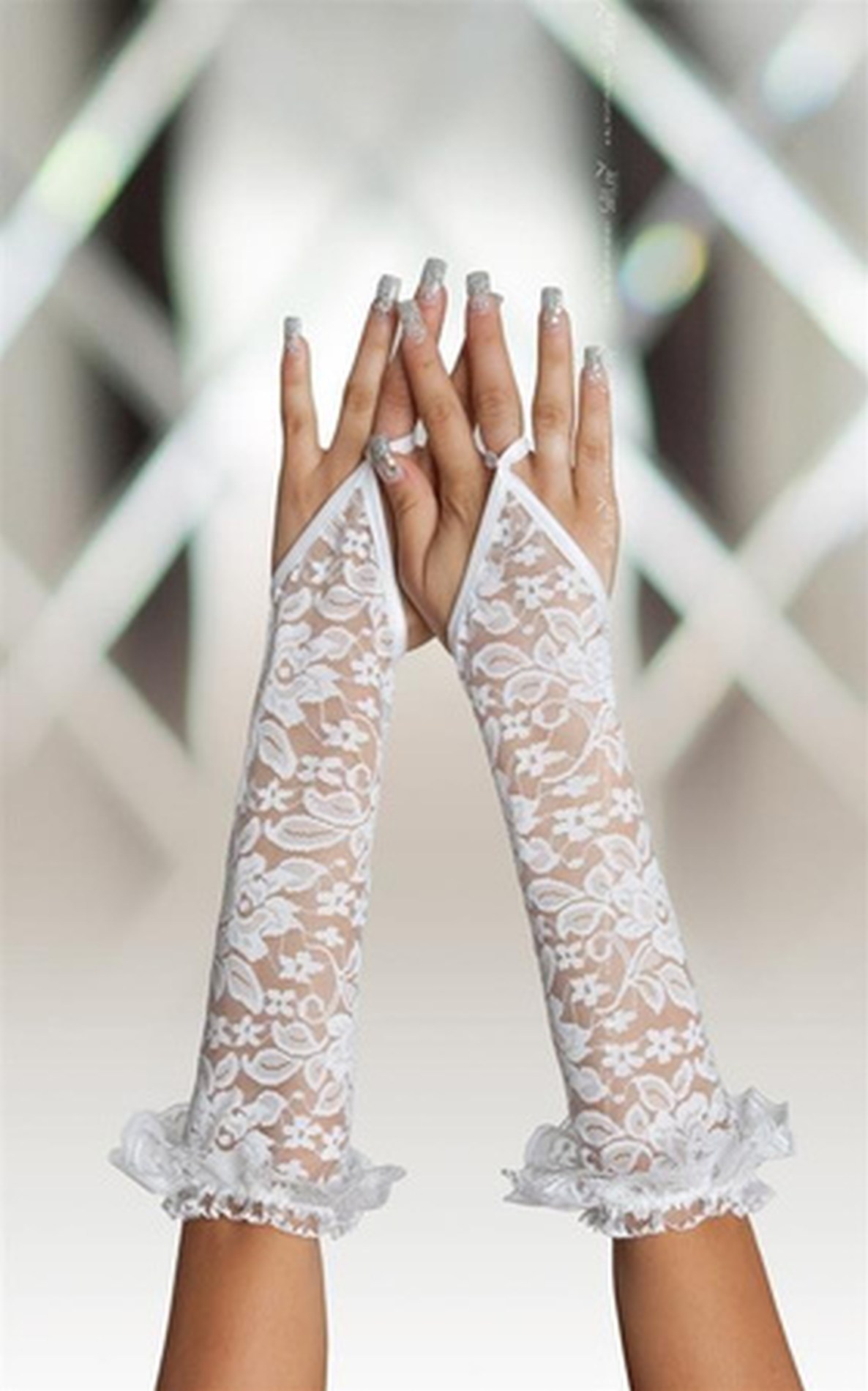 Gloves 7708 - white